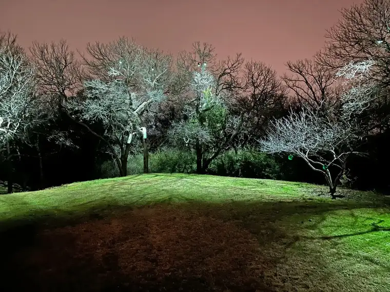 Landscape lighting in Argyle, Texas by TC Lighting &mdash; photograph 6