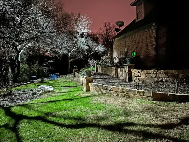 Landscape lighting in Argyle, Texas by TC Lighting &mdash; photograph 7