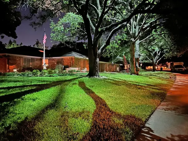 Landscape lighting in Dallas, Texas by TC Lighting &mdash; photograph 22
