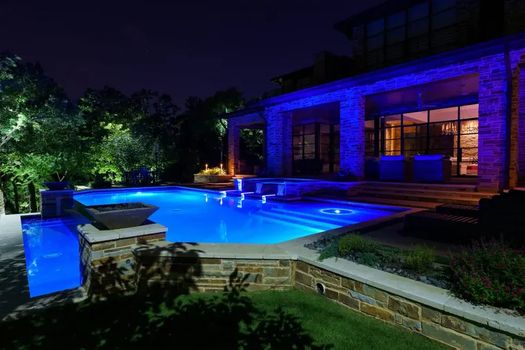 Landscape lighting in Flower Mound, Texas by TC Lighting &mdash; photograph 4