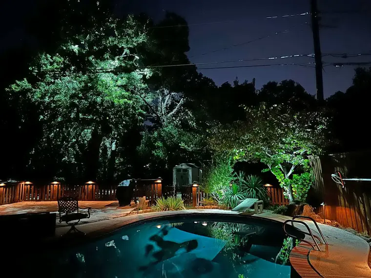 Landscape lighting in Grapevine, Texas by TC Lighting &mdash; photograph 7