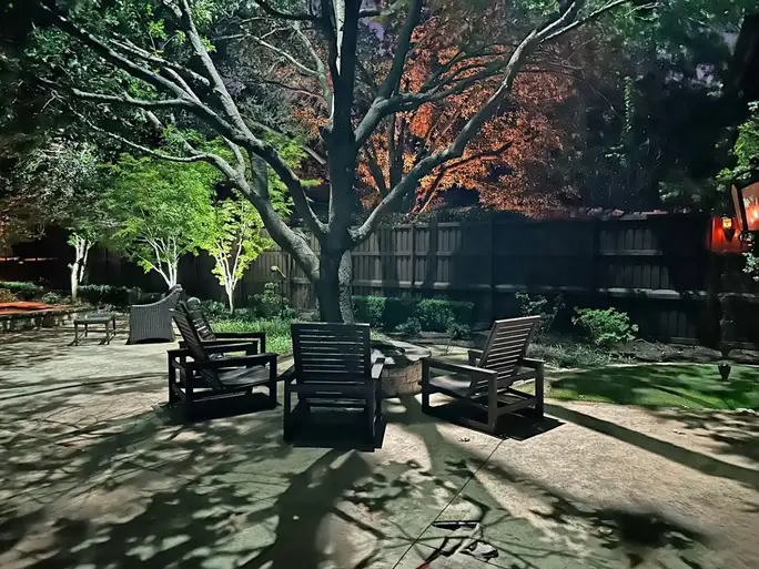 Landscape lighting in Preston Hollow, Dallas by TC Lighting &mdash; photograph 28